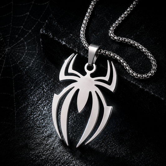 Cadena Spider-Man de Acero Inoxidable