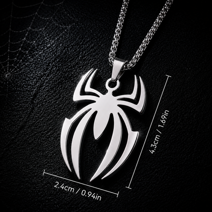 Cadena Spider-Man de Acero Inoxidable