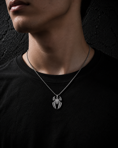 Cadena Spider-Man de Acero Inoxidable