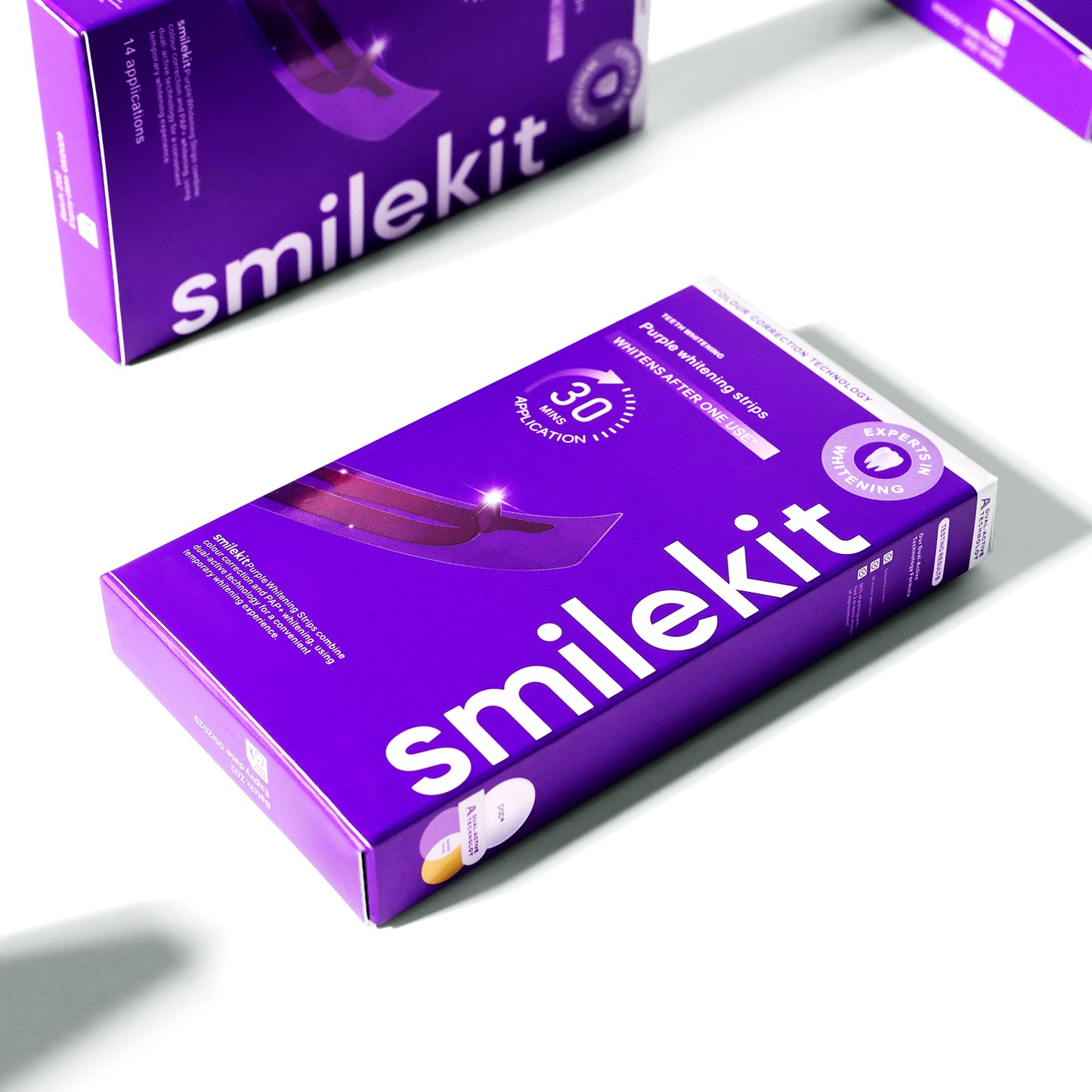 Tiras Blanqueadoras Dentales SmileKit 7 Pares – Sonrisa Blanca en Días